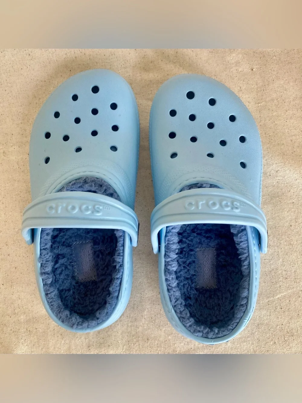 CROCS Classic Lined Clog, Kids sz 13